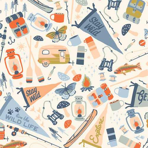Preorder - Art Gallery Fabrics - Happy Camper - Jamboree - HPC-64600