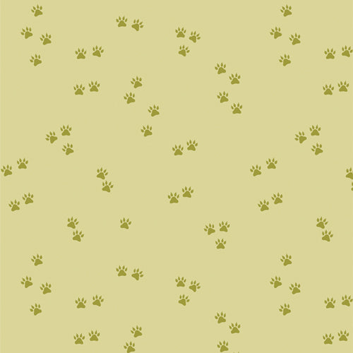 Preorder - Art Gallery Fabrics - Happy Camper - Tracks and Trails Paw Prints - HPC-64607