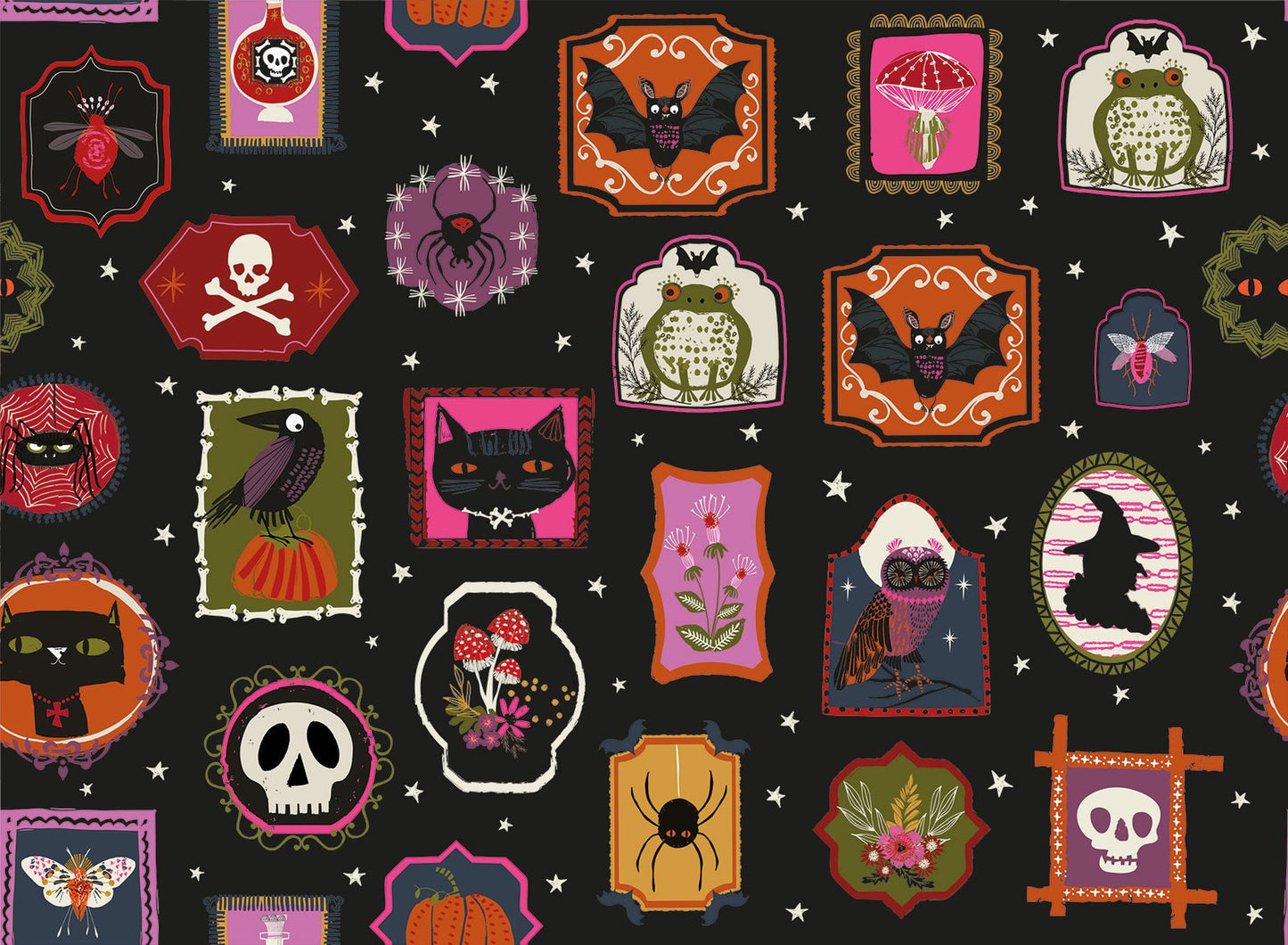 Thread and Ink Design Studios - Helen Black - Hocus Pocus - Halloween Ghoulish Gallery - HPOC 1075