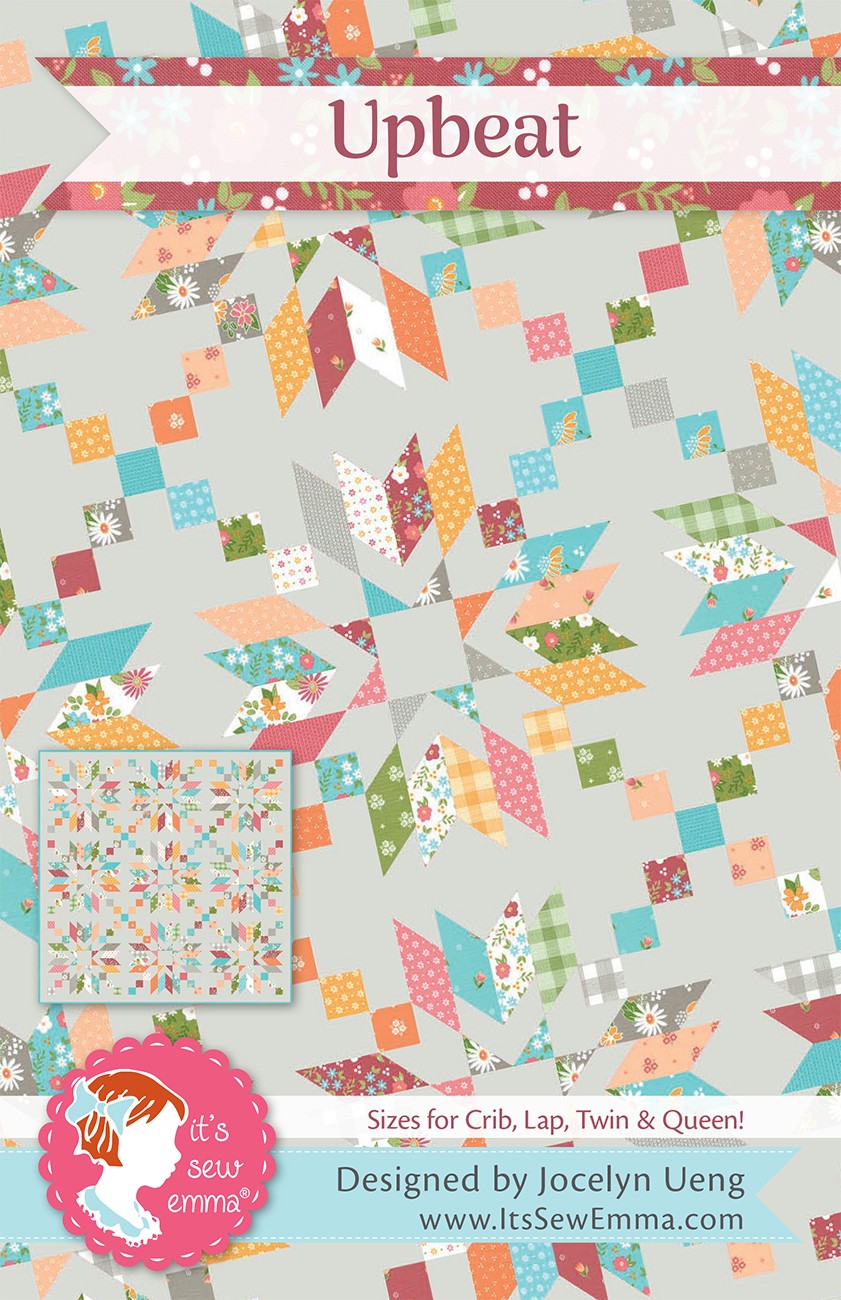 Upbeat Quilt Pattern By Its Sew Emma