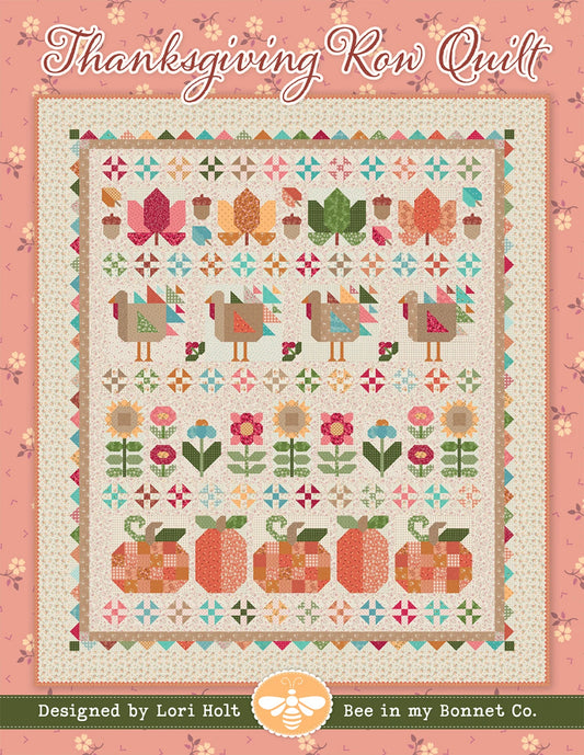 Thanksgiving Row Quilt Pattern By Its Sew Emma