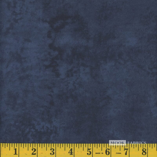 Mook Fabrics - 108" Flannel Marble Texture Ensign Blue - 106251