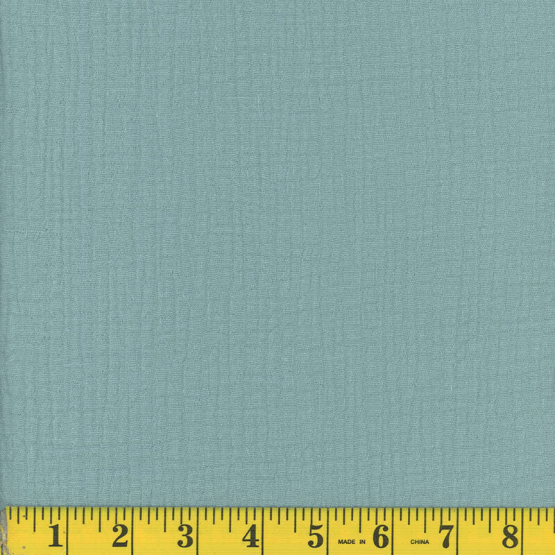 Mook Fabrics - 52" Fluffy Gauze - Seafoam - 141152