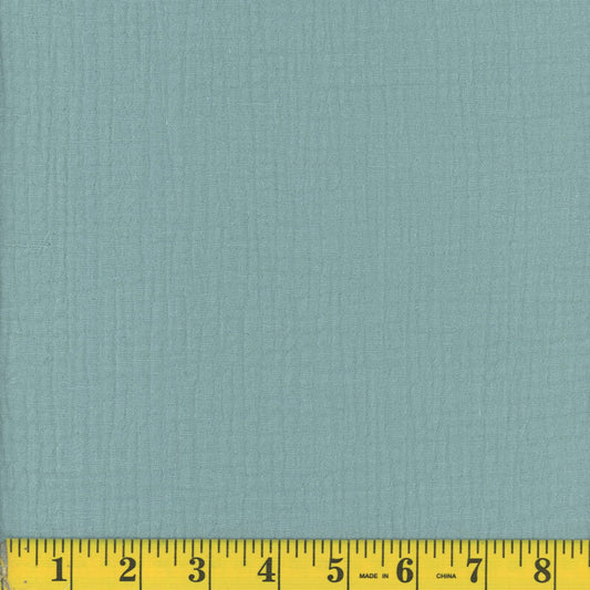 Mook Fabrics - 52" Fluffy Gauze - Seafoam - 141152
