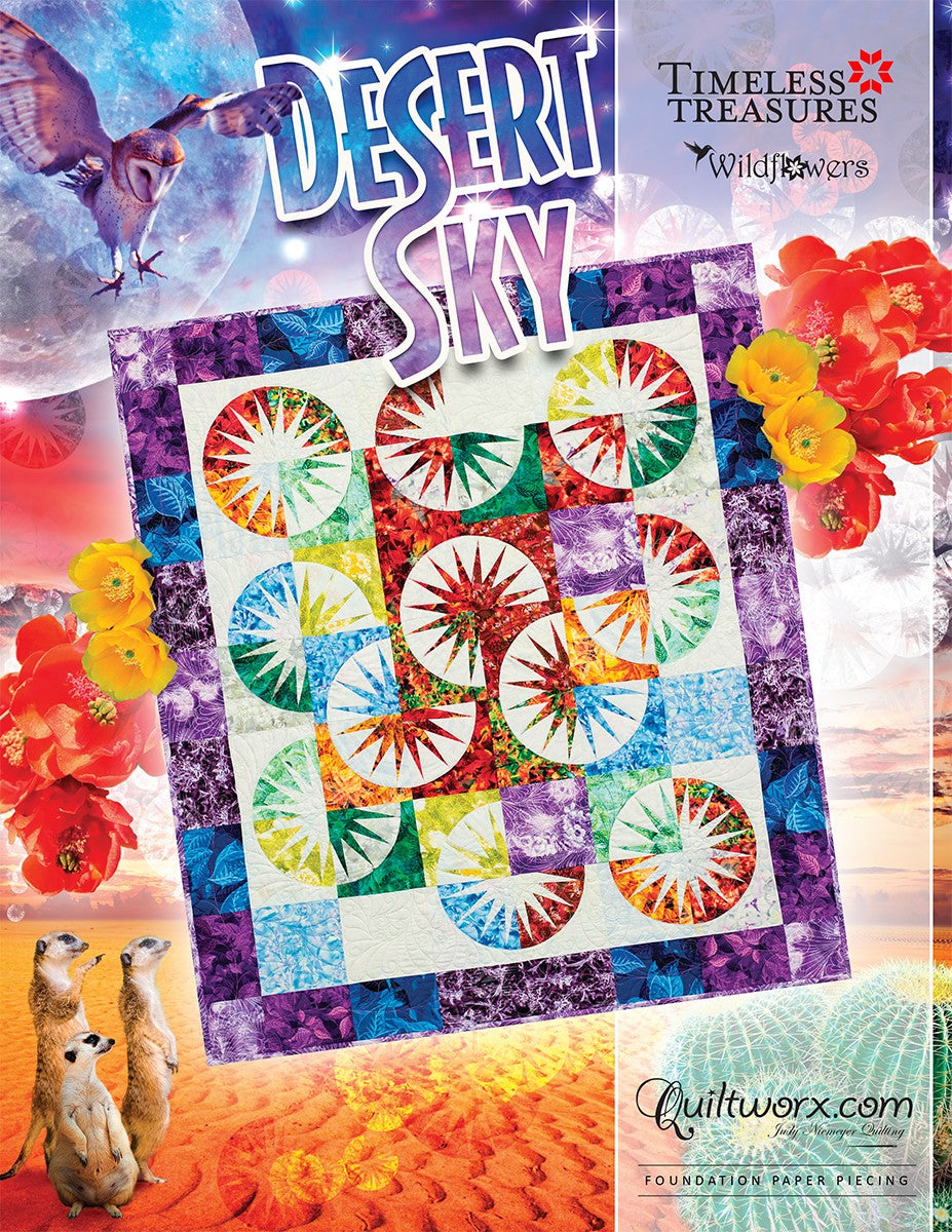 Desert Sky Quilt Pattern By Quiltworx