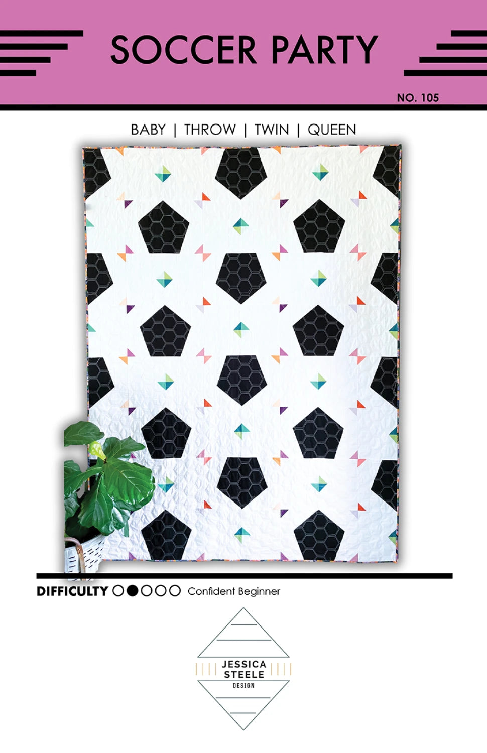 Soccer Party Quilt Pattern By Jessica Steele Design