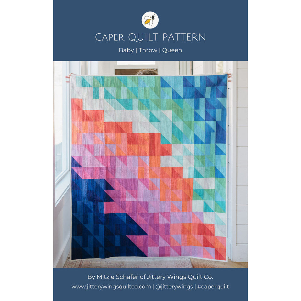 Caper Quilt Pattern By Jittery Wings Quilt Co