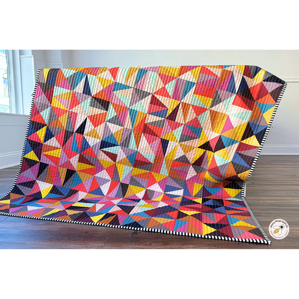 Hush Pink Quilt Pattern By Jittery Wings Quilt Co