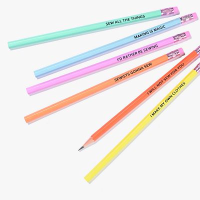 Kylie and The Machine - Sewing Themed Pencils