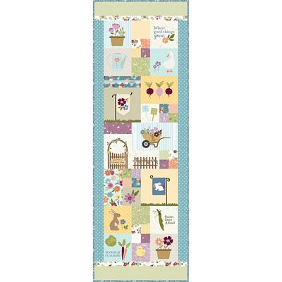 Preorder - Kimberbell - Cottontail Farm Ladder Quilt Project Booklet OR Fabric Kit OR Embellishment Kit OR Bunny Rabbit Needle Minder