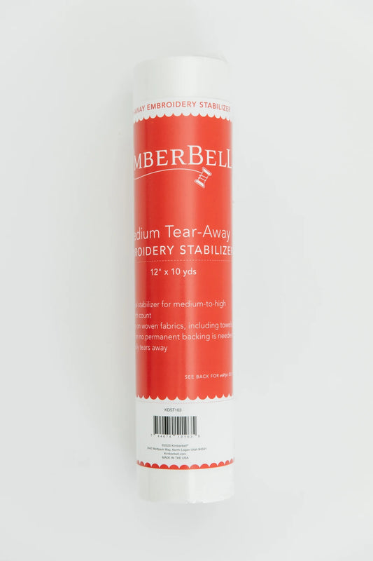 Kimberbell Medium Tear-away Stabilizer - 12" x 10 Yards