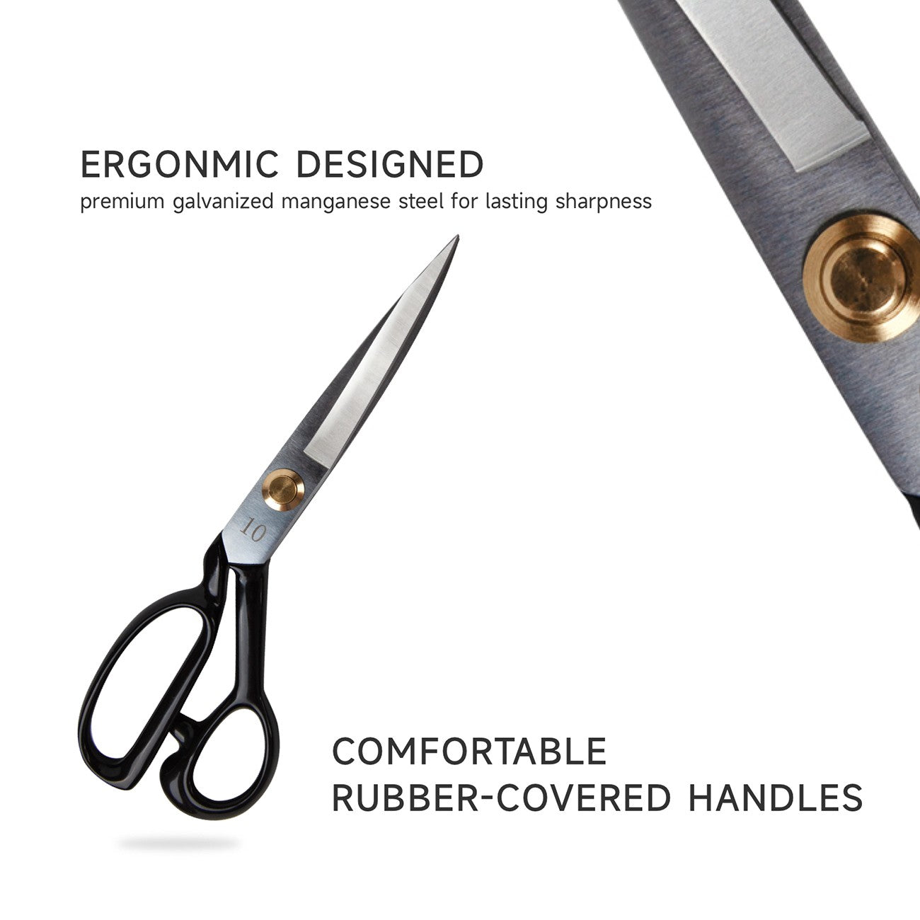 Kearing Heavy Duty Tailor Scissors 10"