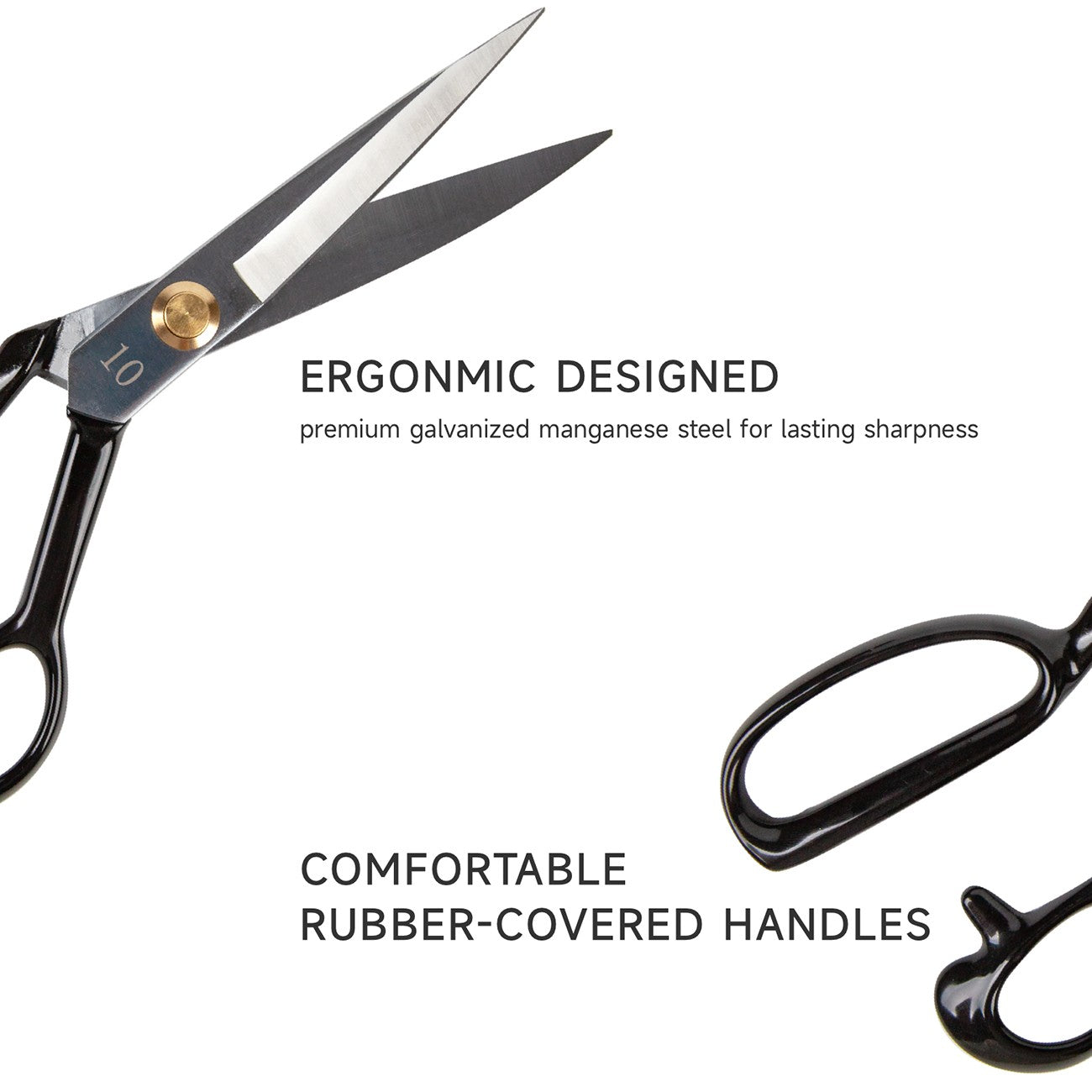 Kearing Heavy Duty Tailor Scissors 10"