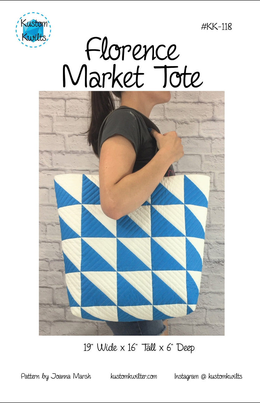 Florence Market Tote Bag Pattern By Kustom Kwilts
