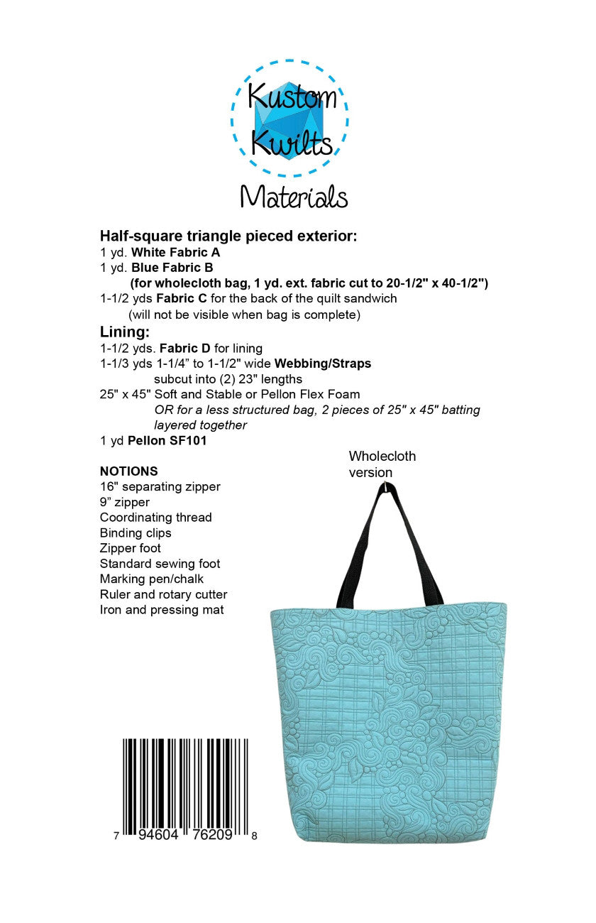 Florence Market Tote Bag Pattern By Kustom Kwilts