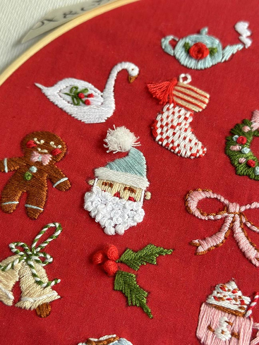 MakeBox & Co. 24 Days Of Advent Embroidery Kit