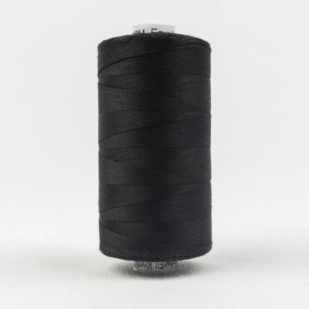 Wonderfil - Konfetti Solid 50wt Cotton Thread - KT200 Black