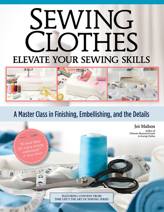 Elevate Your Sewing - Hidden Spiral Binding Book By Joi Mahon