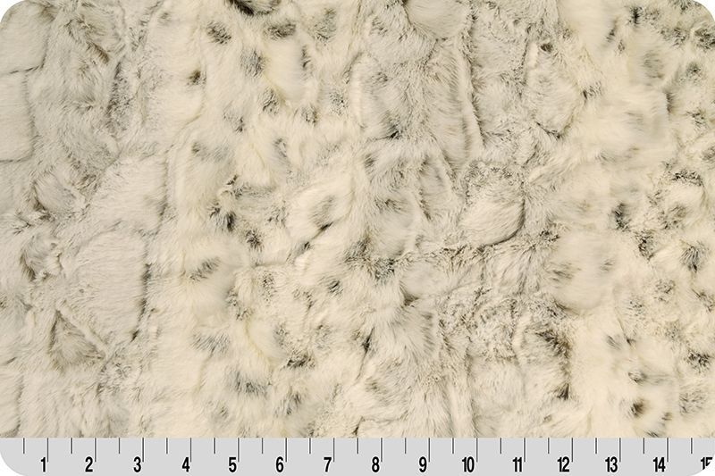 Shannon Fabrics - Minky Cuddle Fabric - Luxe Cuddle Frost Lynx - 60" Wide