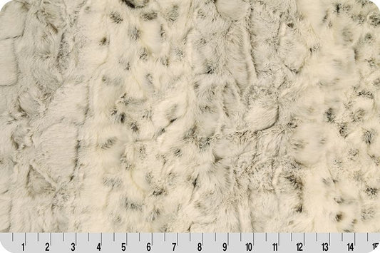 Shannon Fabrics - Minky Cuddle Fabric - Luxe Cuddle Frost Lynx - 60" Wide