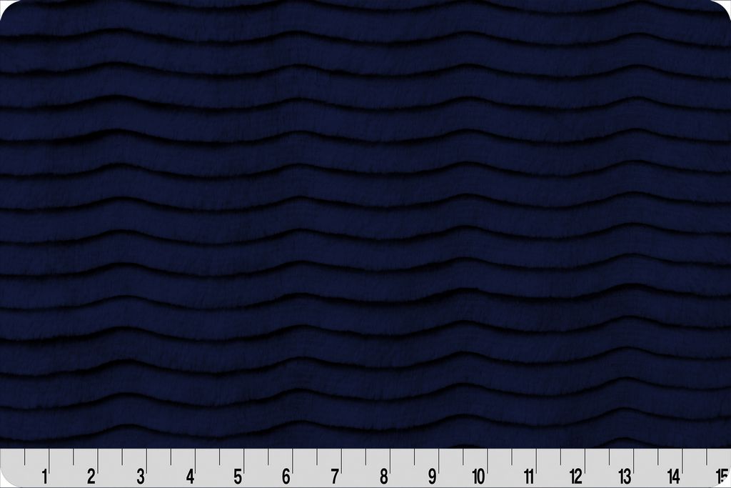 Shannon Fabrics - Luxe Cuddle Oceana Navy - LCOCEANA / NAVY