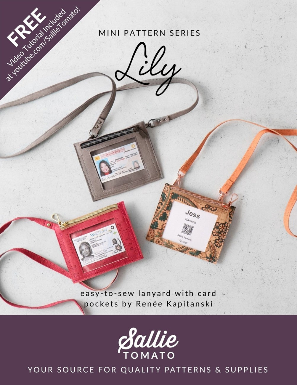 Lily Lanyard Pattern By Sallie Tomato