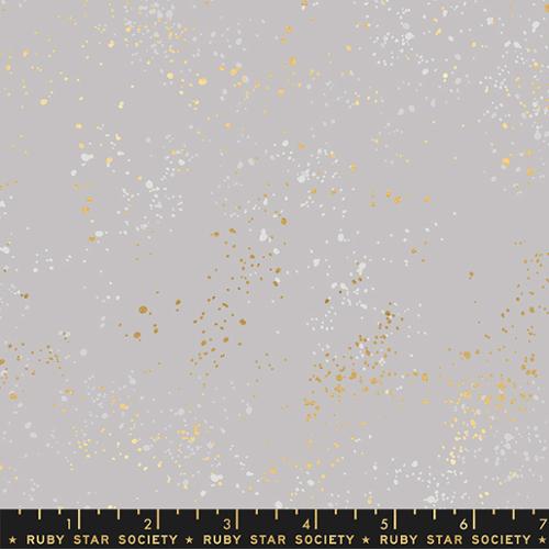 Ruby Star Society - Speckled - Dove Grey 108" Wideback Quilt Backing Fabric - RS5055 59M