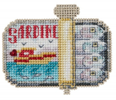 Mill Hill Cross Stitch Kit - Sardines