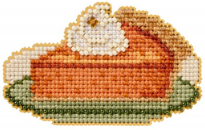 Mill Hill Cross Stitch Kit - Pumpkin Pie Ornament