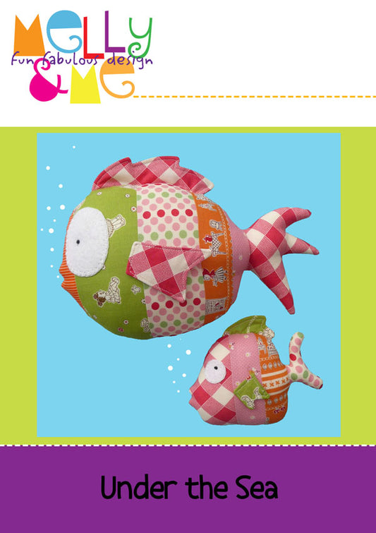 Under The Sea Stuffed Fish Pattern By Melly and Me