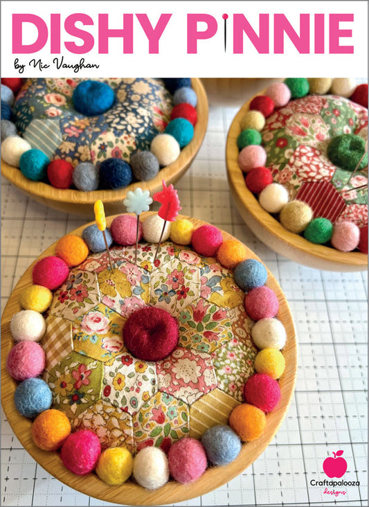 Dishy Pinnie Pincushion Pattern By Craftapalooza