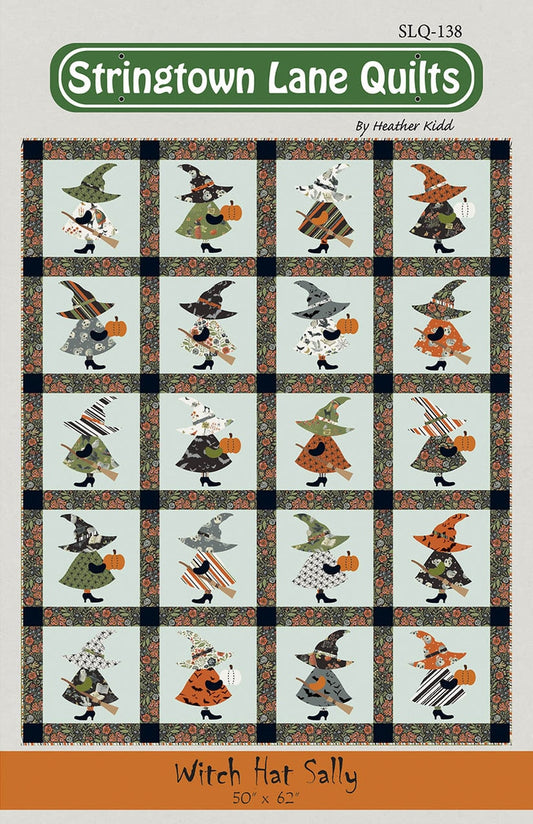 Witch Hat Sally Quilt Pattern Stringtown Lane Quilts