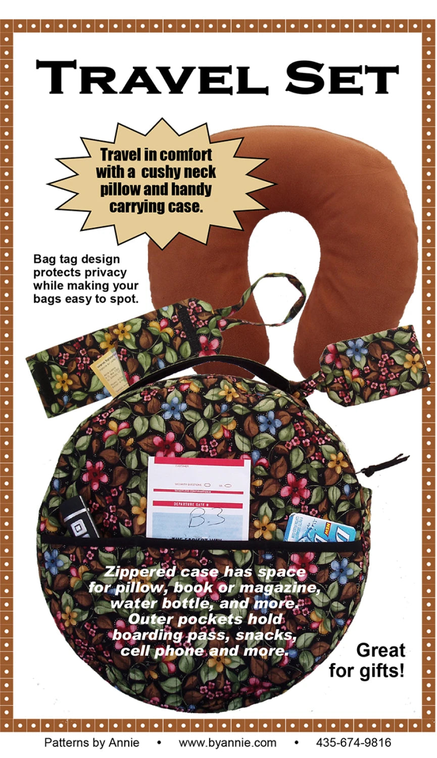 Travel Set Pattern From By Annie's