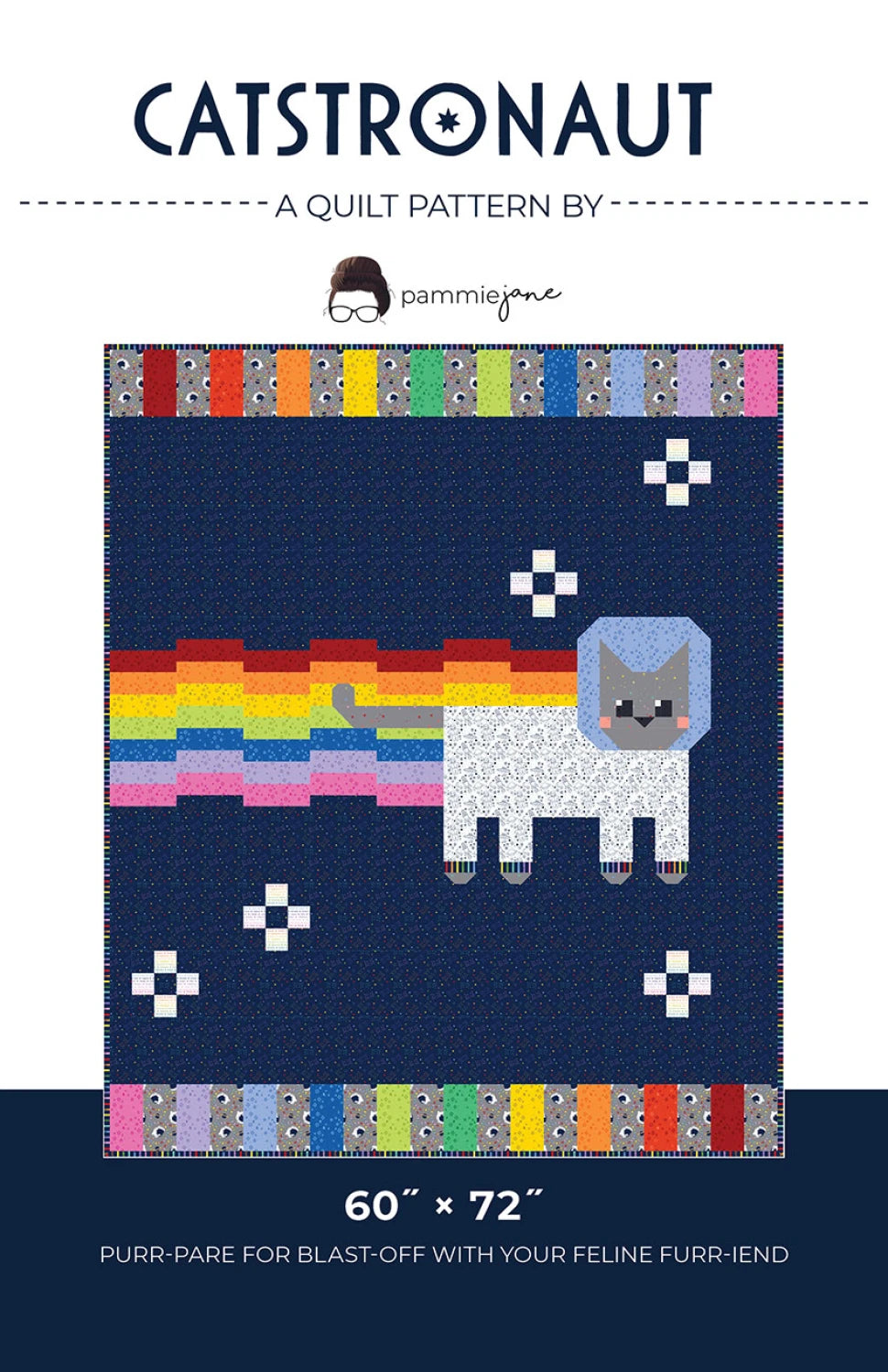 Catstronaut Quilt Pattern By Pammie Jane