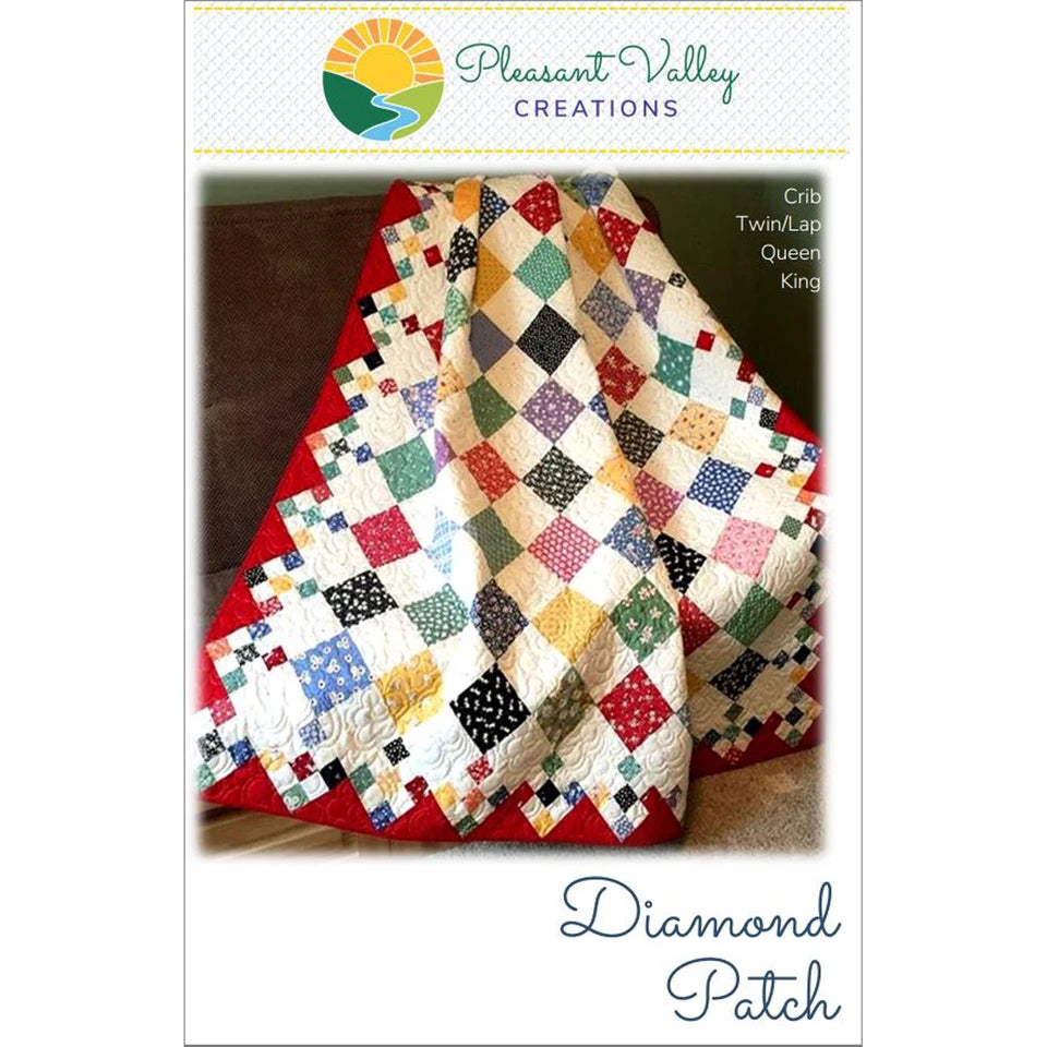 Diamond Patch Quilt Pattern By Pleasant Valley Creations