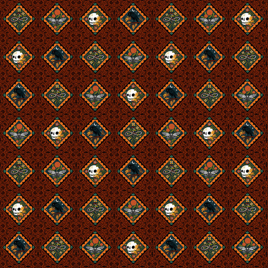 FreeSpirit - Cori Dantini - More Than Bones - Halloween Tiles - PWCD163.XTILE