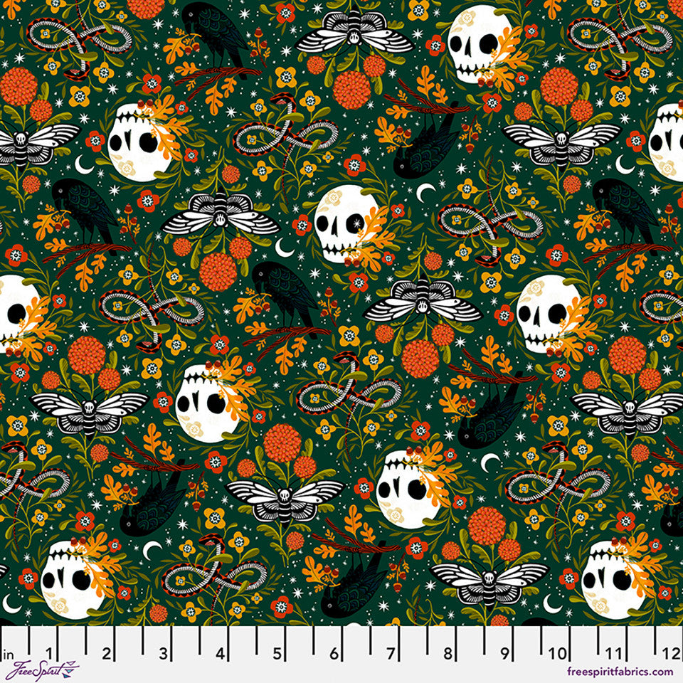 FreeSpirit - Cori Dantini - More Than Bones - Halloween Fright Skulls and Crows - PWCD164.XHUNTER