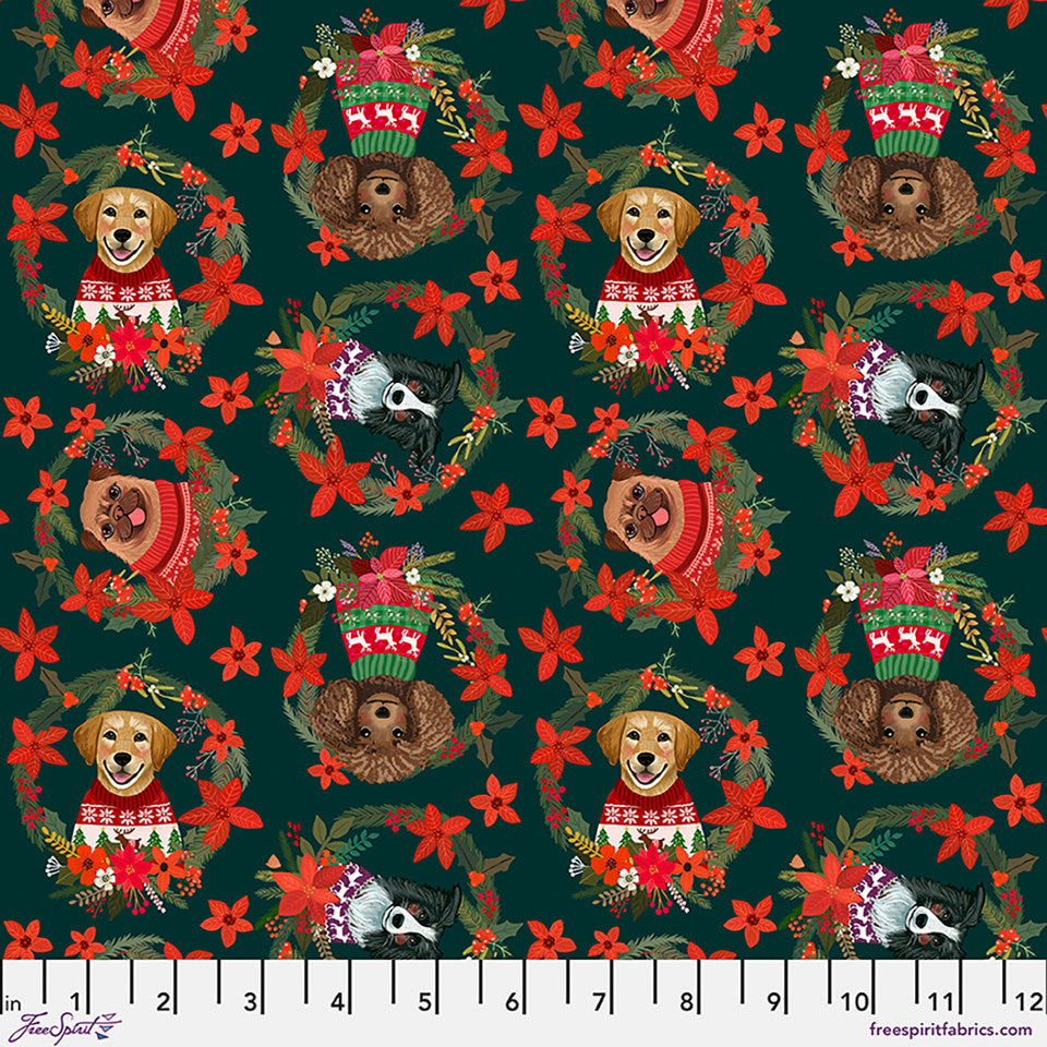 FreeSpirit - Mia Charro - Christmas Pets - Christmas Dogs - PWMC108.XSPRUCE