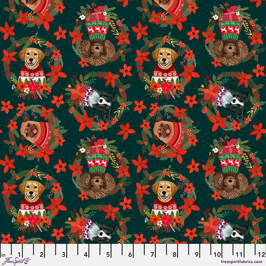 FreeSpirit - Mia Charro - Christmas Pets - Christmas Dogs - PWMC108.XSPRUCE