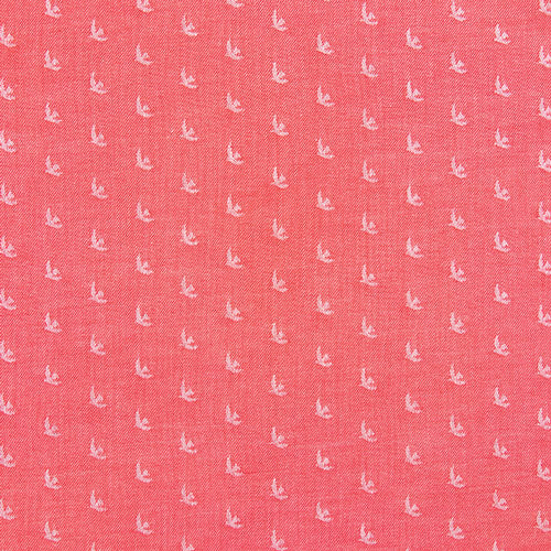 Art Gallery Fabrics - Suzy Quilts - Picnic Wovens - Birds in Cardinal - PWOV-5000