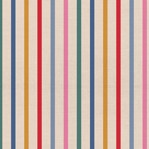 Art Gallery Fabrics - Suzy Quilts - Picnic Wovens - Stripe Sun Dress - PWOV-6000