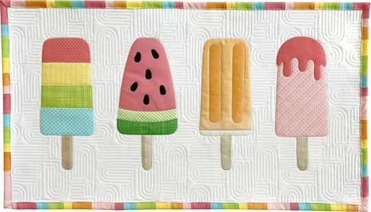 Popsicles Quilted Pillow Pattern By Ahhh... Quilting