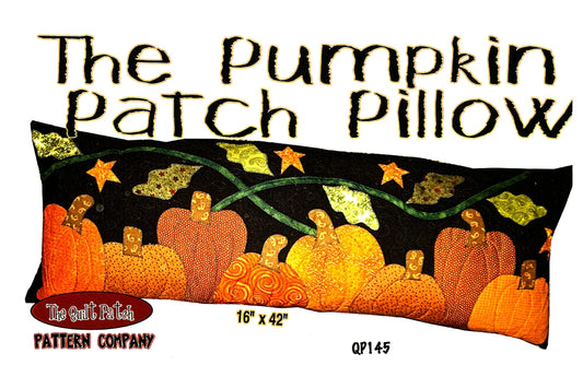 Pumpkin Patch Pillow Pattern By Quilt Patch Pattern Company