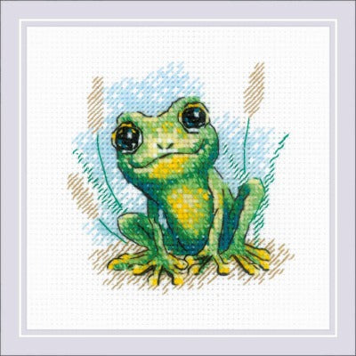 Riolis Cross Stitch Kit - Little Frog