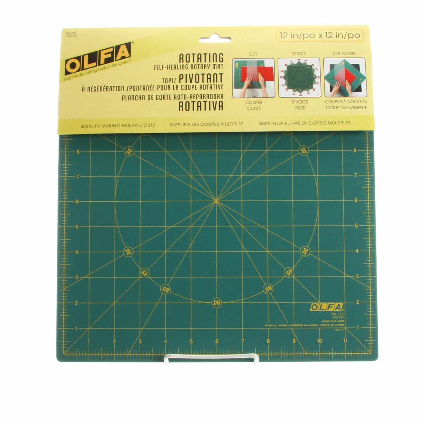 Olfa Spinning Square Cutting Mat 12in