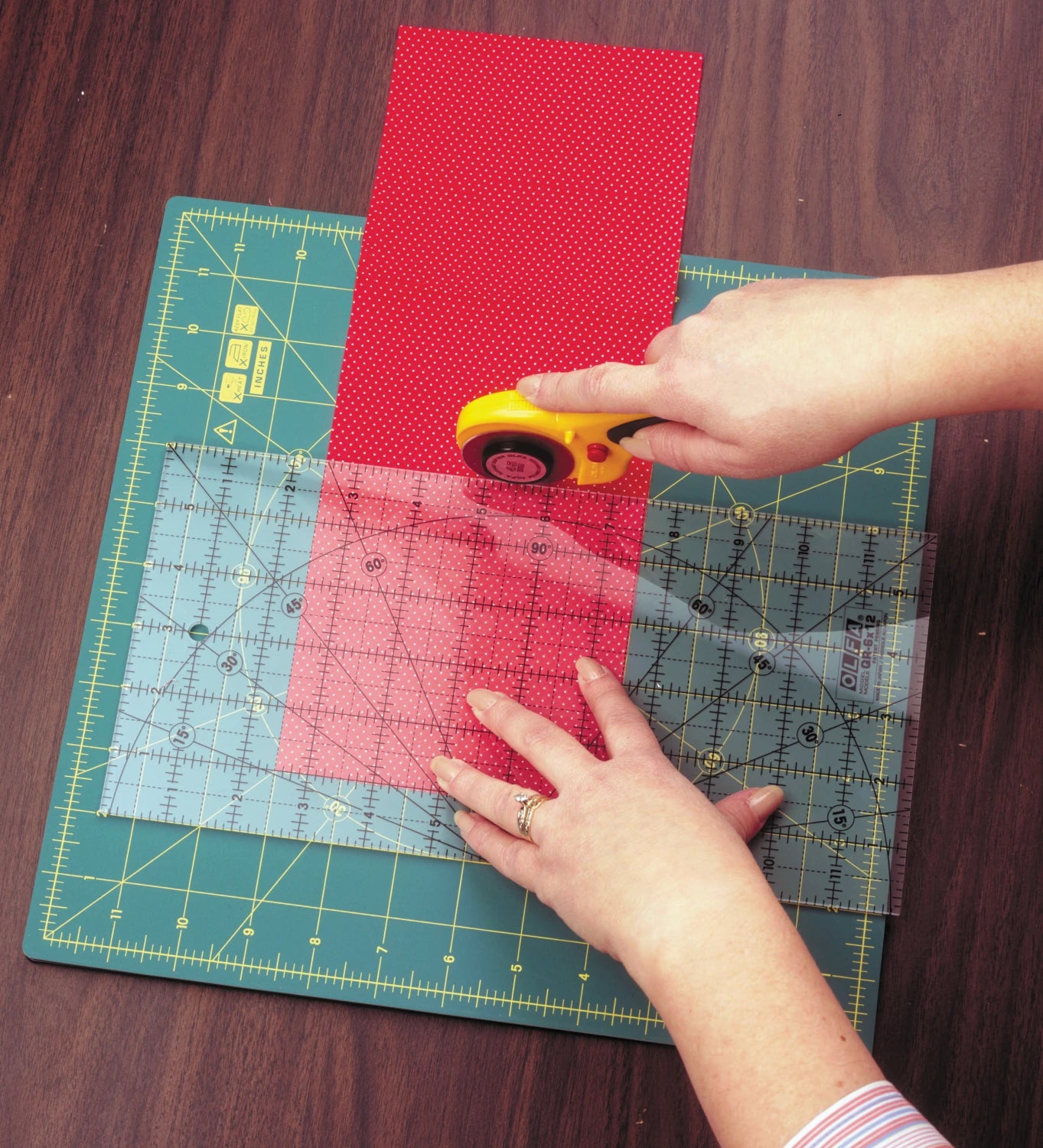 Olfa Spinning Square Cutting Mat 12in