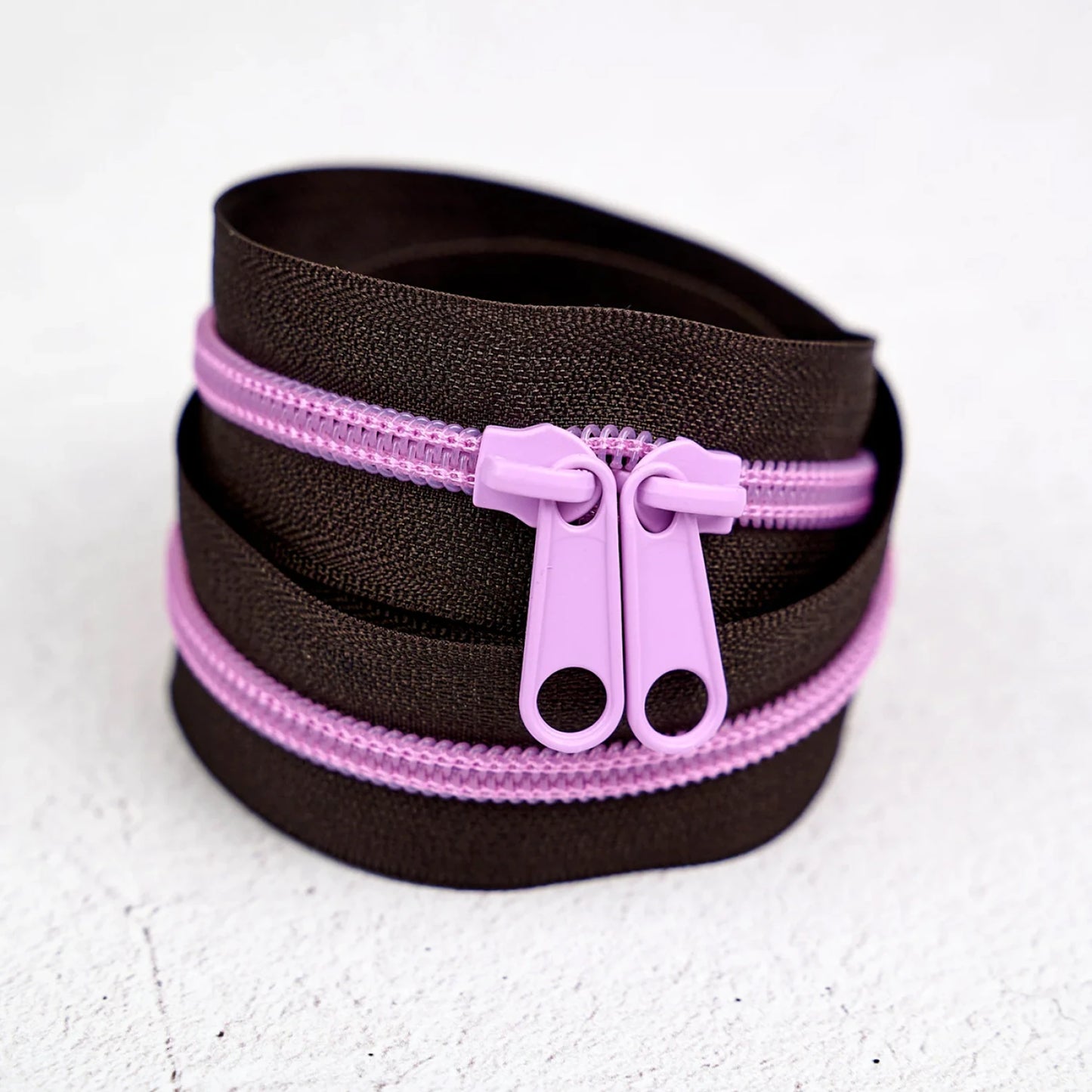 Renaissance Ribbons - 4 Yard Handbag Zipper - Velvet Violet