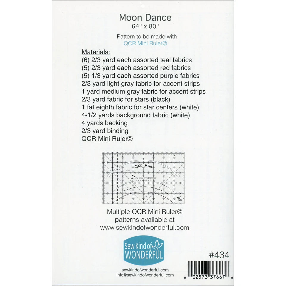 Moon Dance Quilt Pattern By Sew Kind Of Wonderful