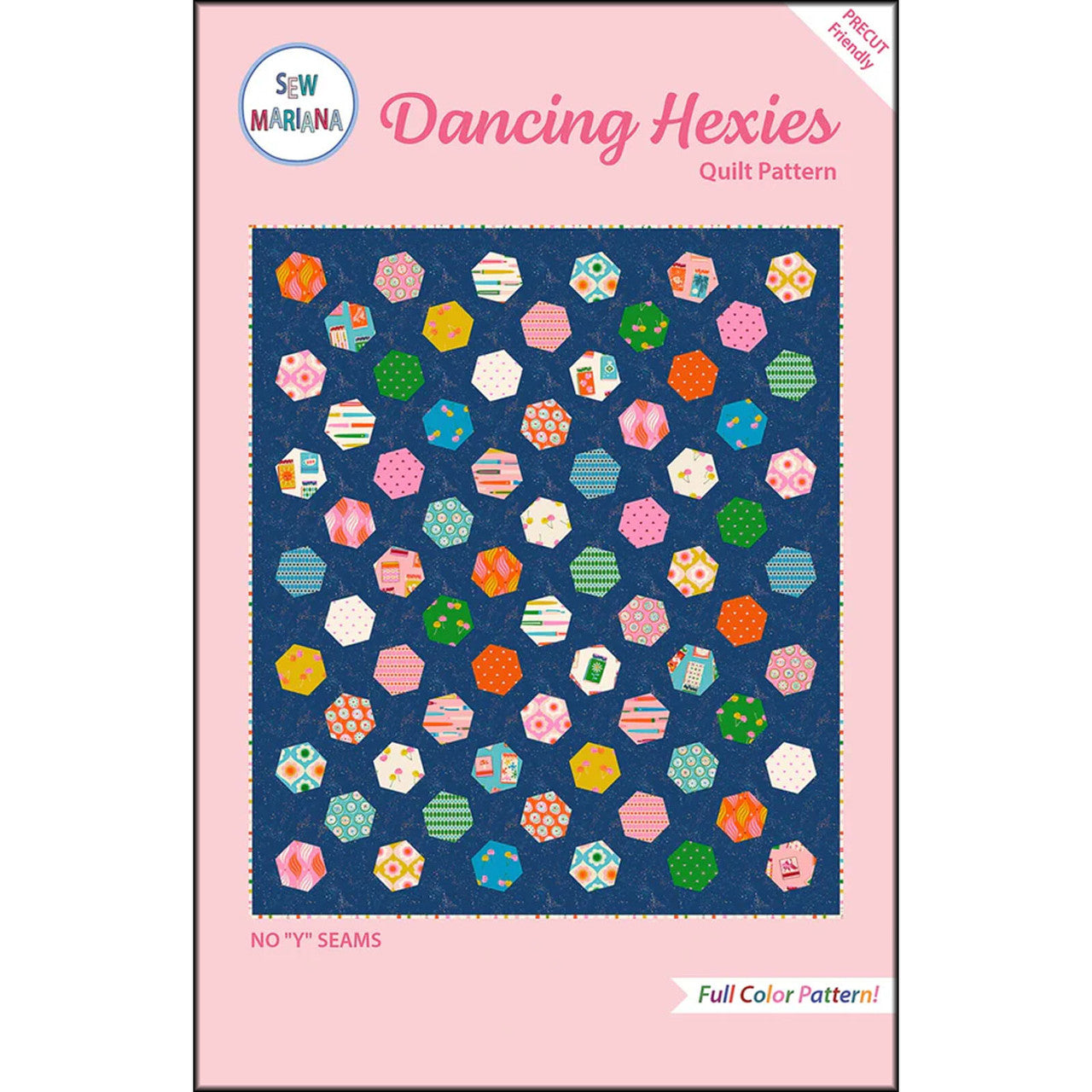 Dancing Hexies Quilt Pattern By Sew Mariana