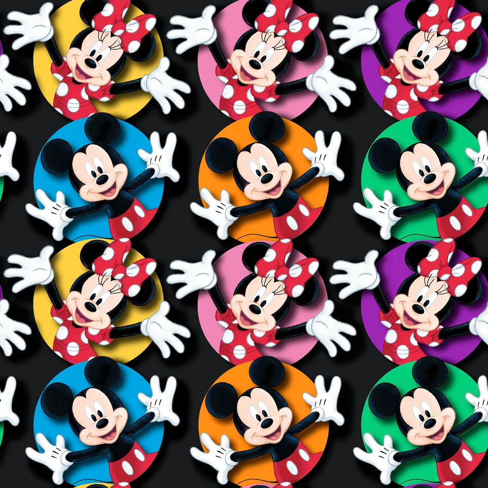 Springs Creative - Mickey and Minnie Rainbow Circles - SPR80467-A62078
